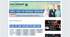 Desktop Screenshot of emedicalmarijuanacard.com